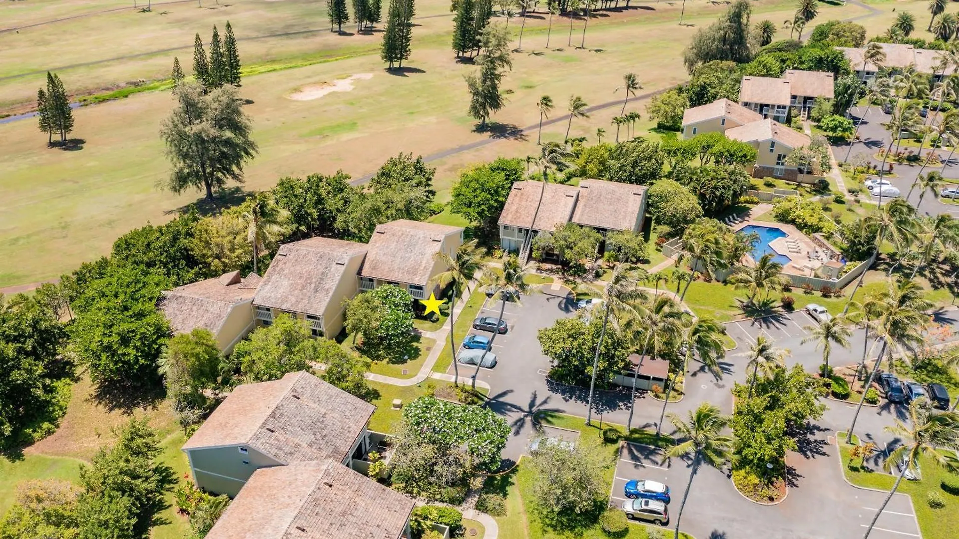 Plumeria Tree Hale - Golf Course View - Sleeps 4 Kahuku