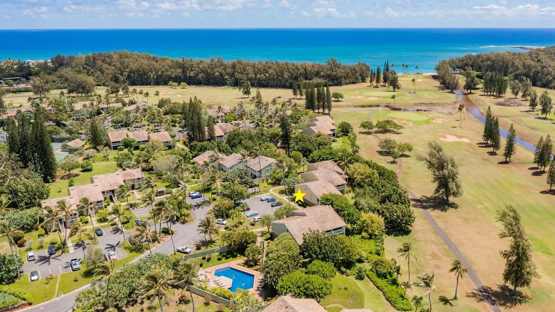 Apartment Plumeria Tree Hale - Golf Course View - Sleeps 4 Kahuku
