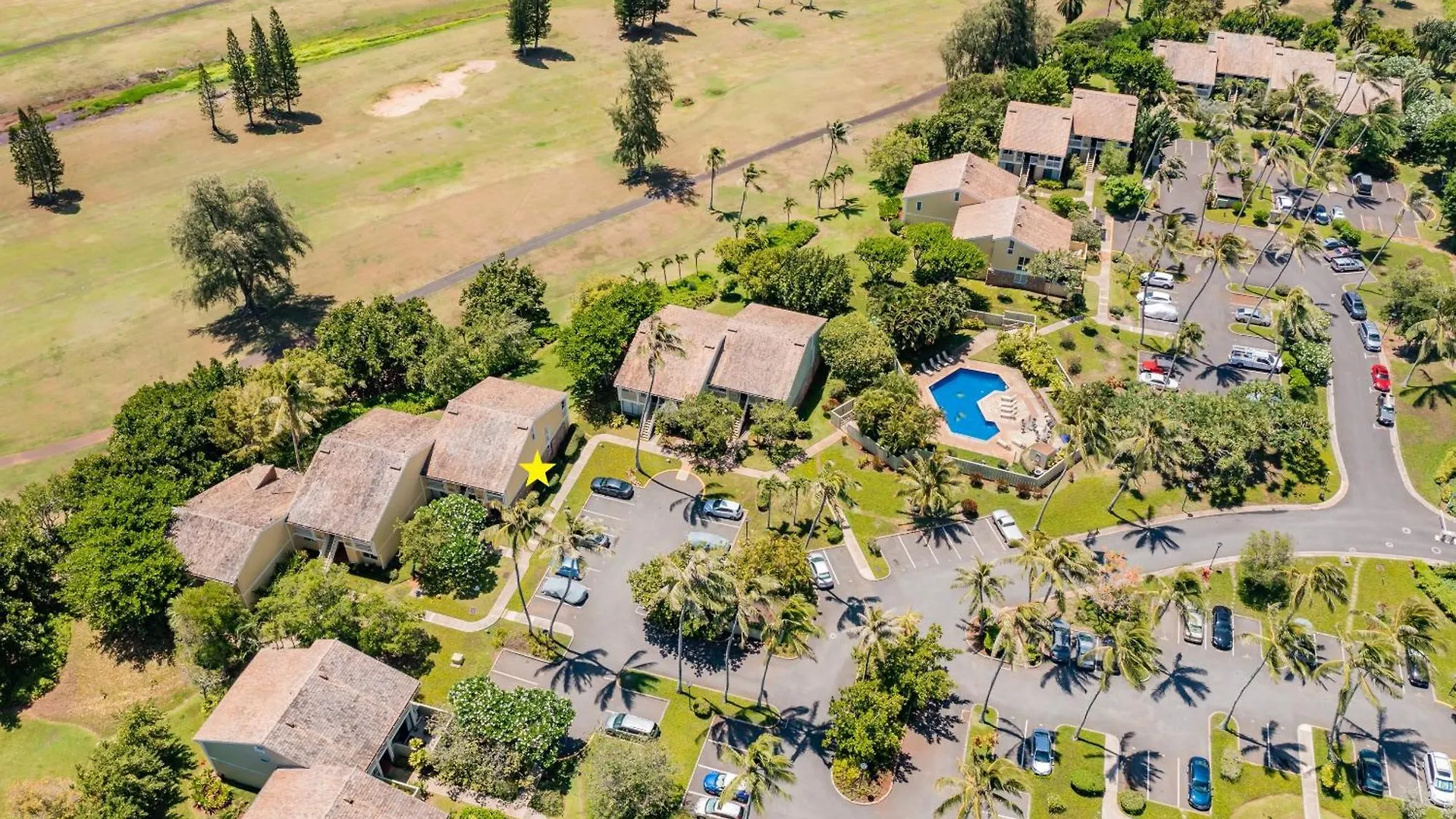 Plumeria Tree Hale - Golf Course View - Sleeps 4 Kahuku Apartment
